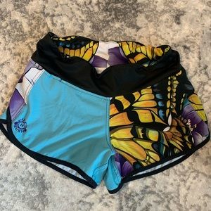 INKnBURN Women’s Running Shorts in EUC